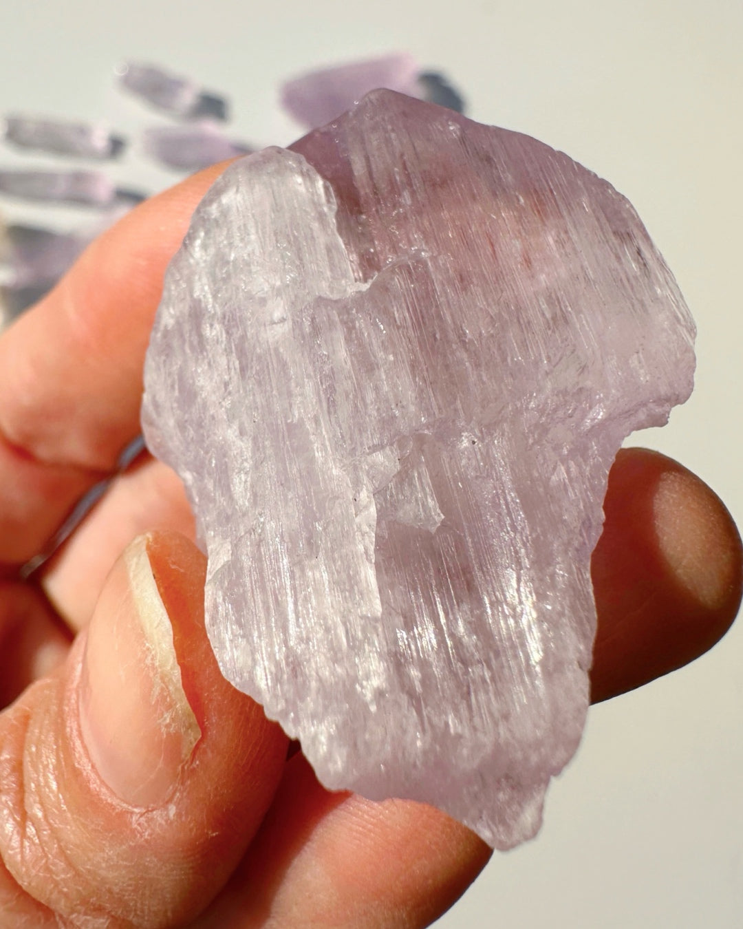 Raw Kunzite - Baltic Mermaid