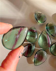 Fluorite Teardrop/Pear Shape - Old Stock - AAA