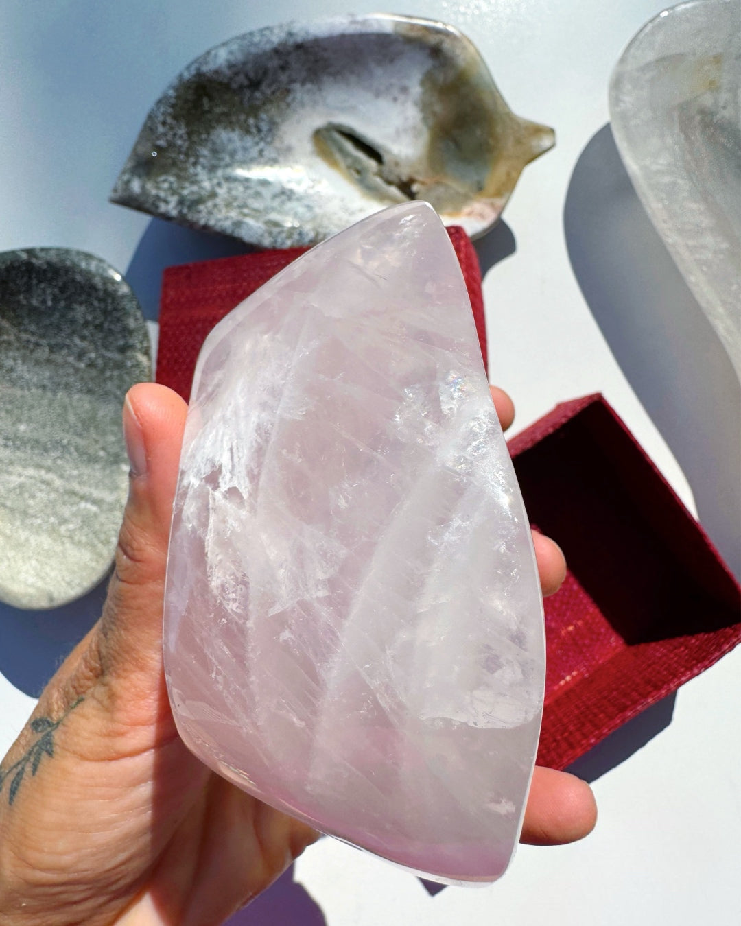 Rose Quartz Dish