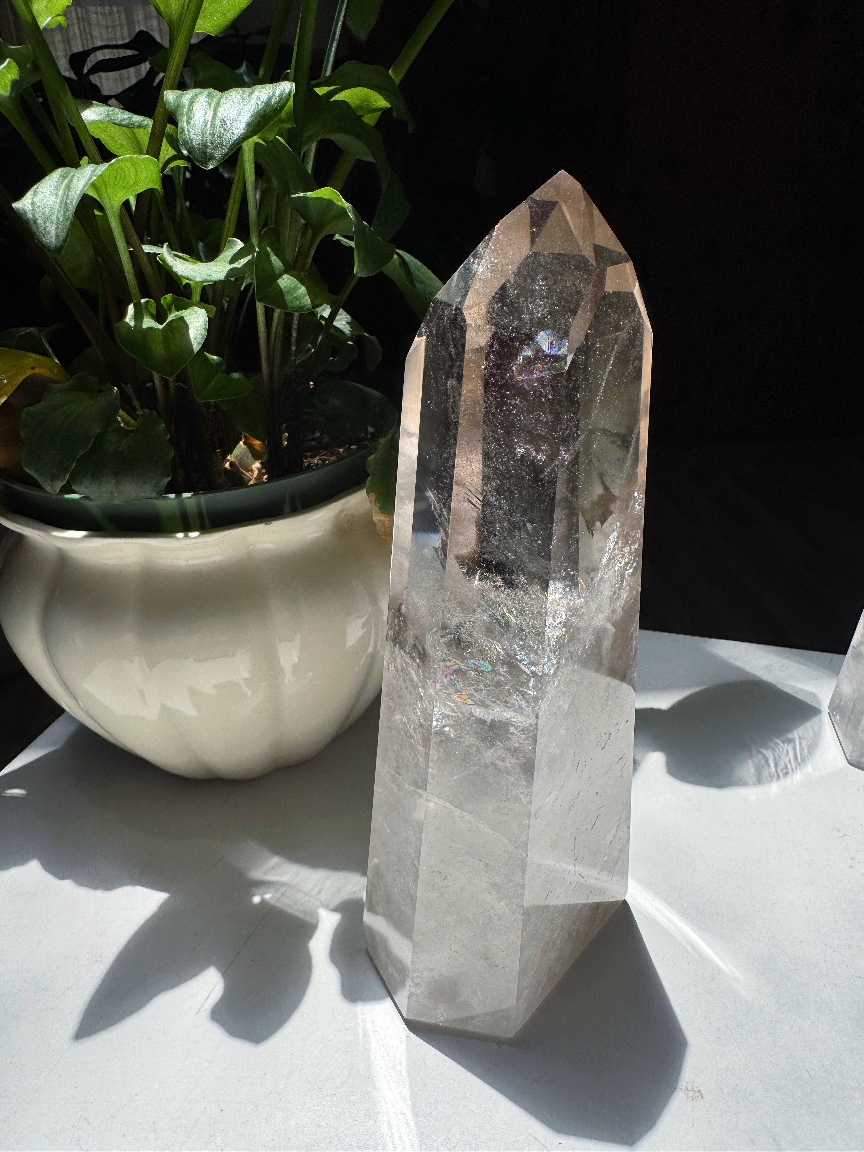 Large Smoky Quartz Tower from Brazil - AAA Baltic Mermaid