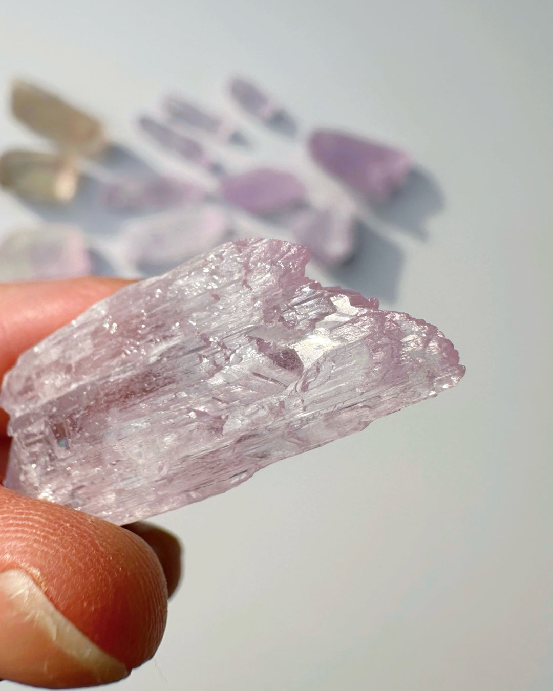 Raw Kunzite