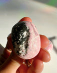 Rhodonite Skull