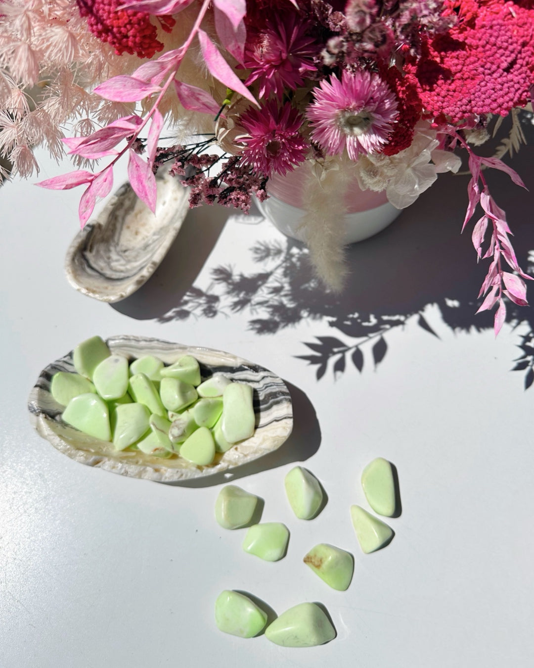 Lemon Chrysoprase (Magnesite) Polished/Tumbled Stones - Baltic Mermaid