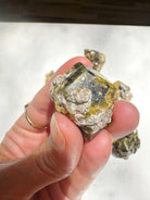 Rare Mali Green Grossular Andradite Garnet w/ Clinochlore AAA Quality Baltic Mermaid