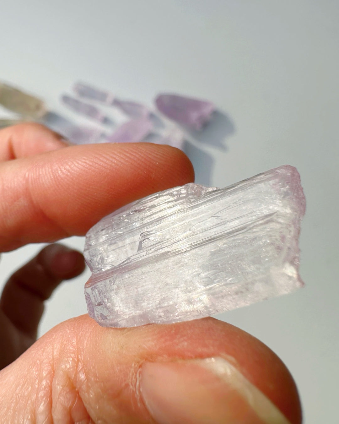 Raw Kunzite