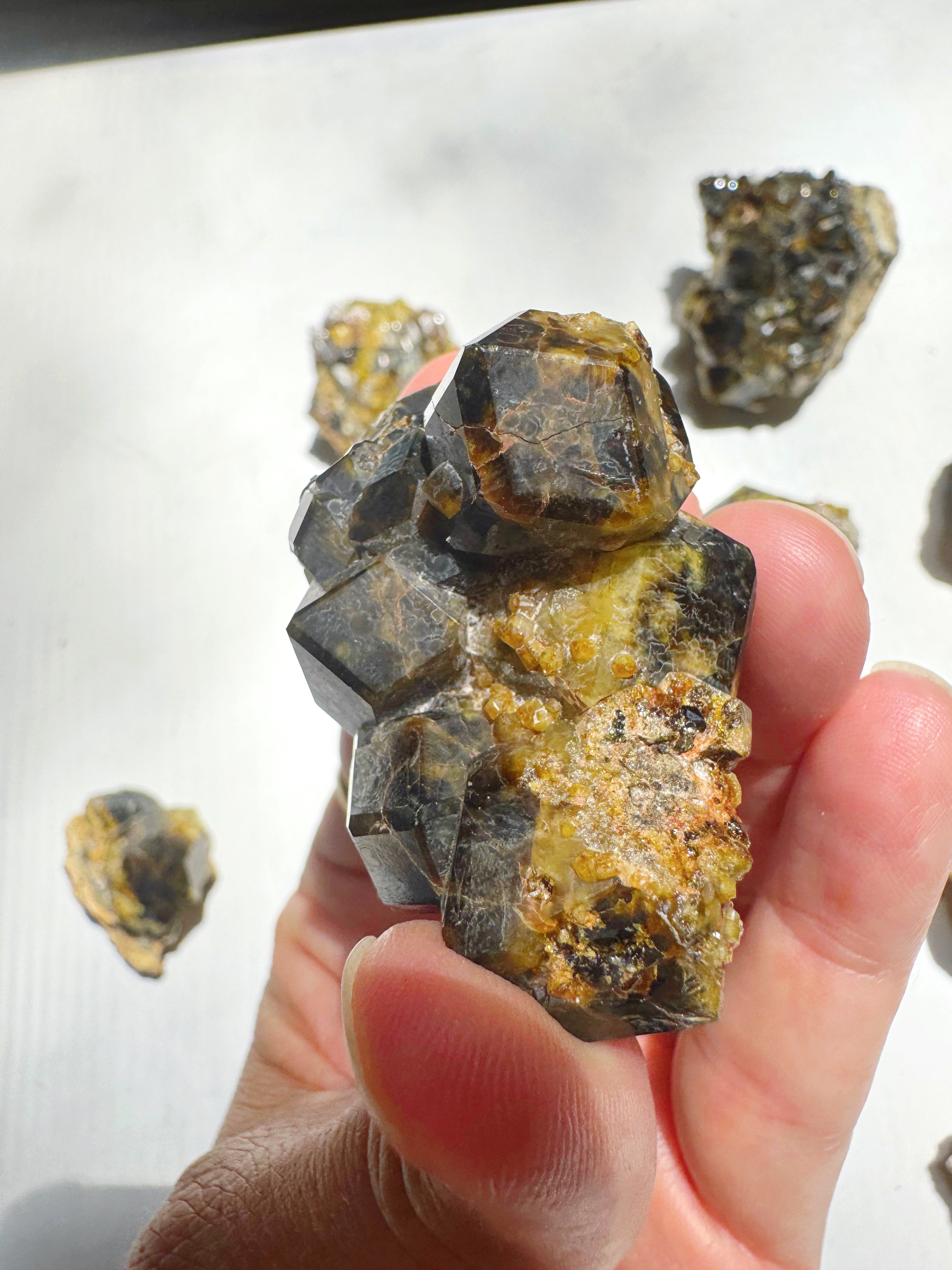 Rare Mali Green Grossular Andradite Garnet AAA Quality Baltic Mermaid