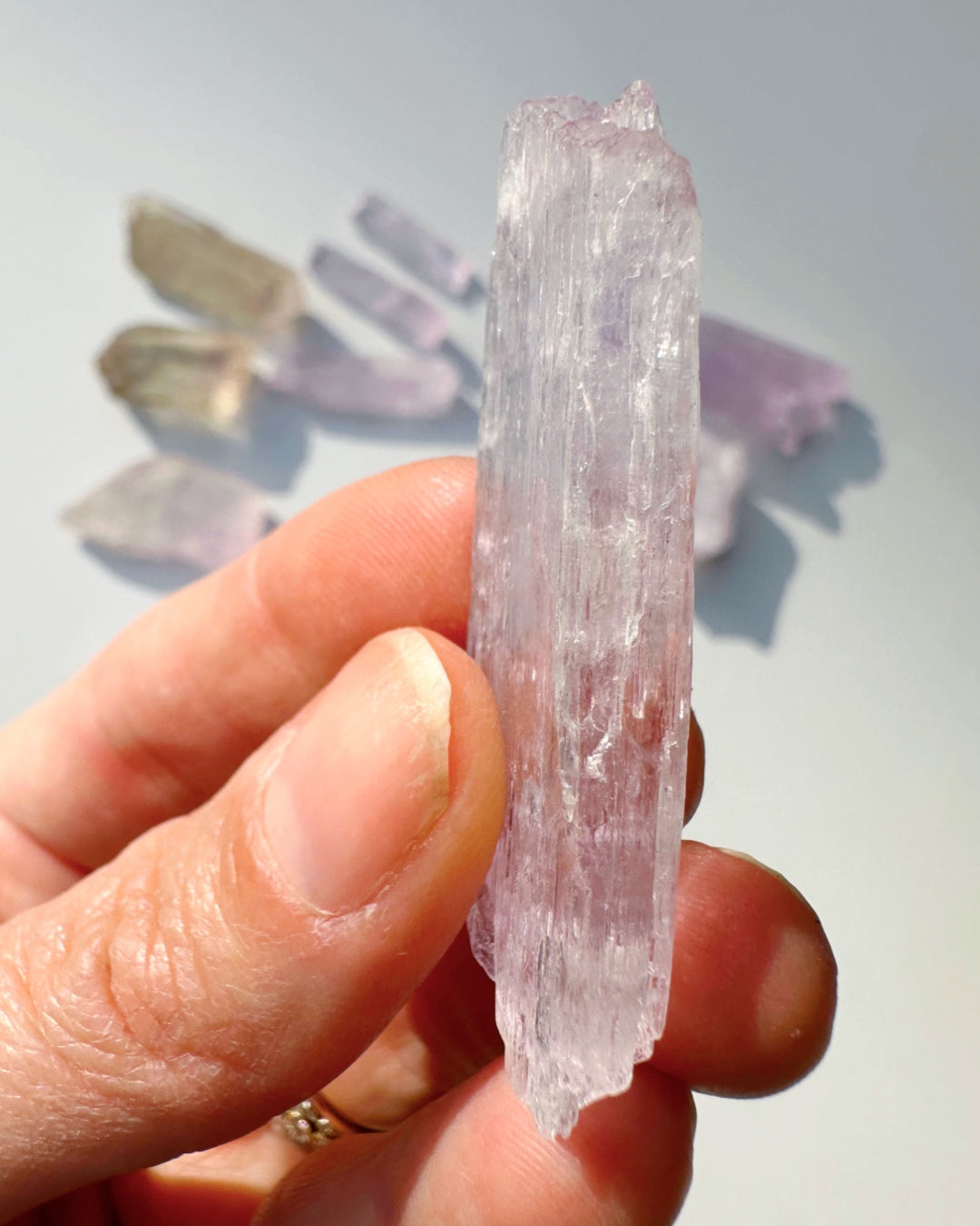 Raw Kunzite