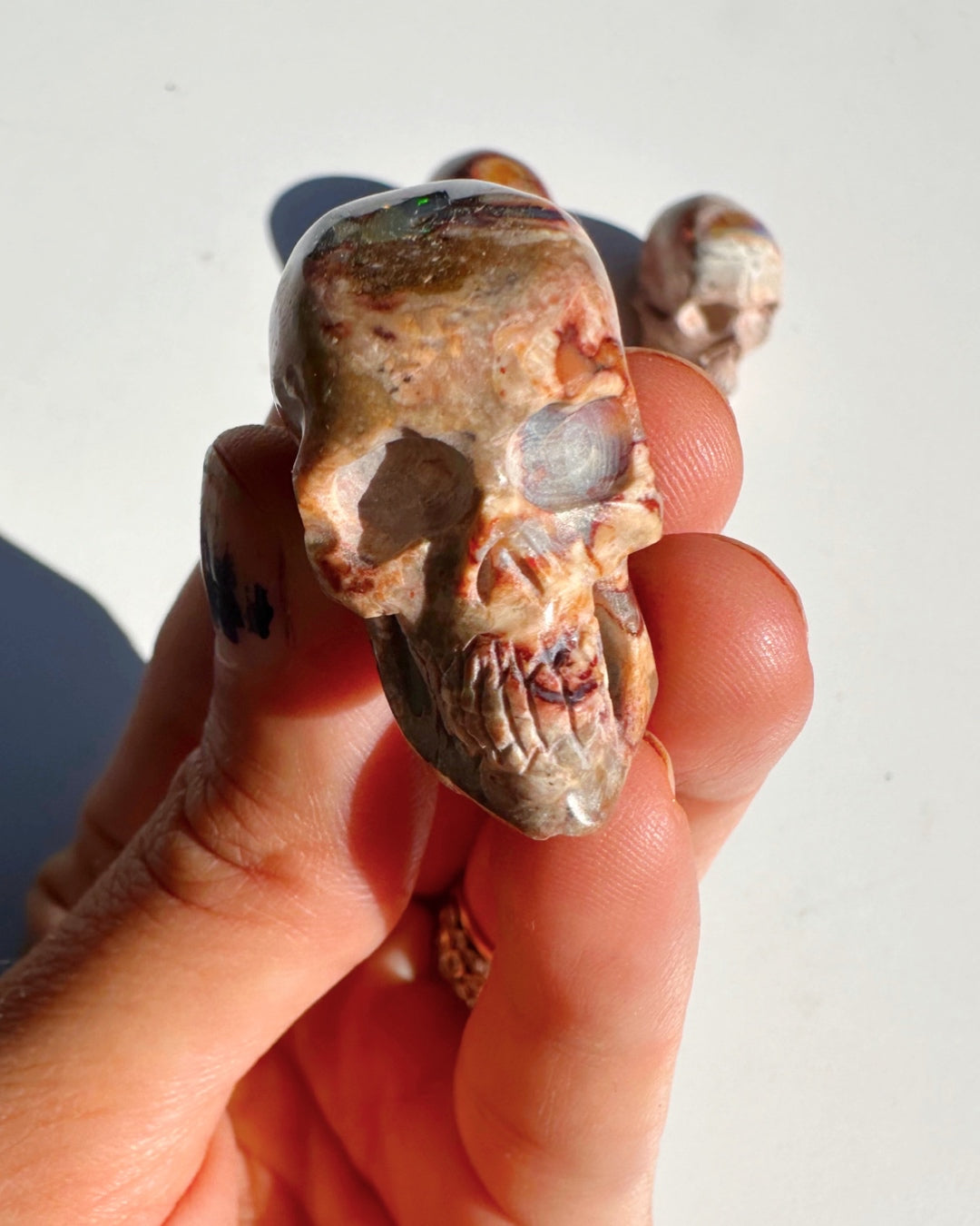 Cantera Opal Skull - Baltic Mermaid