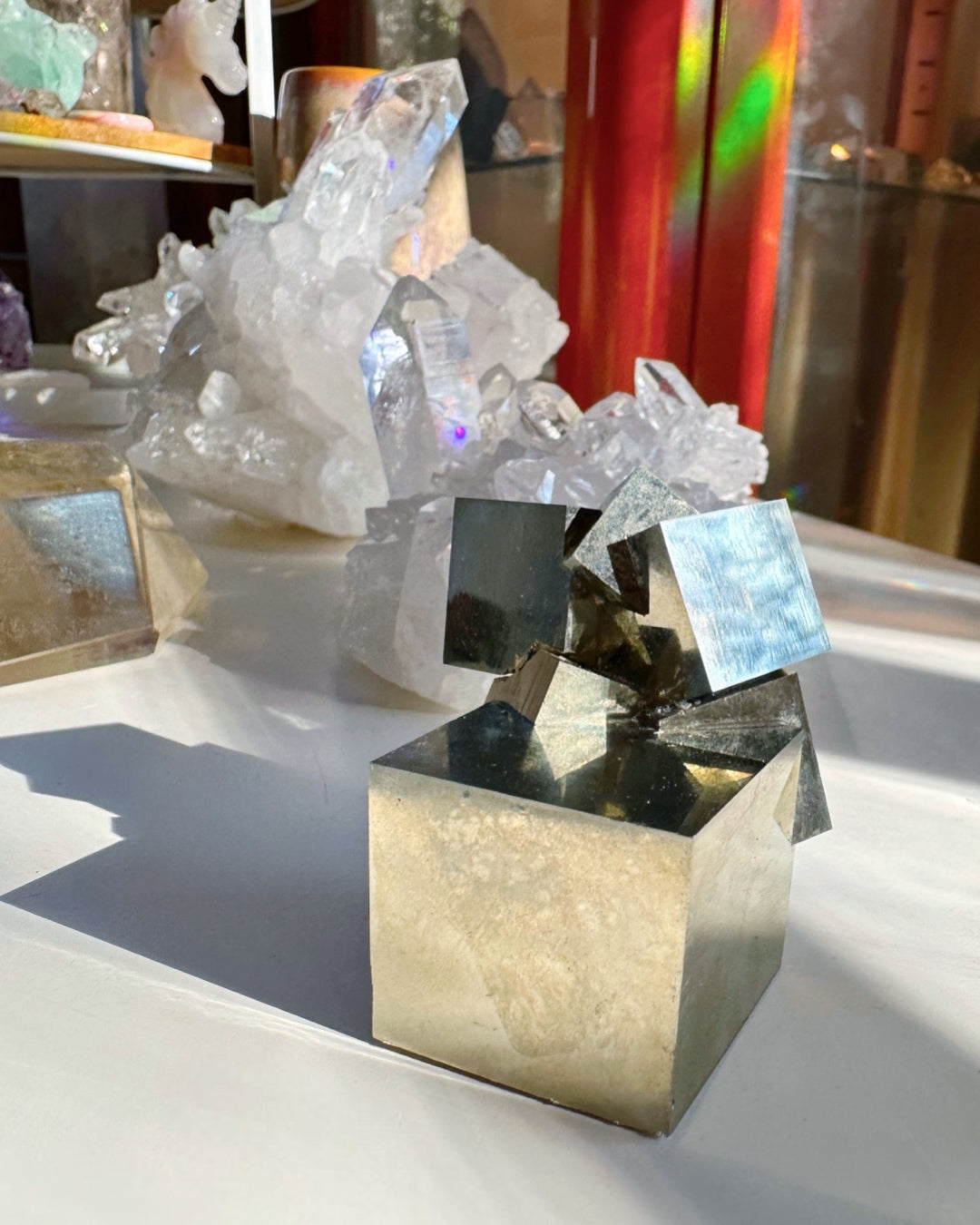 Pyrite Cube Cluster - AAA