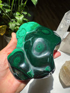 Large Polished Malachite Baltic Mermaid