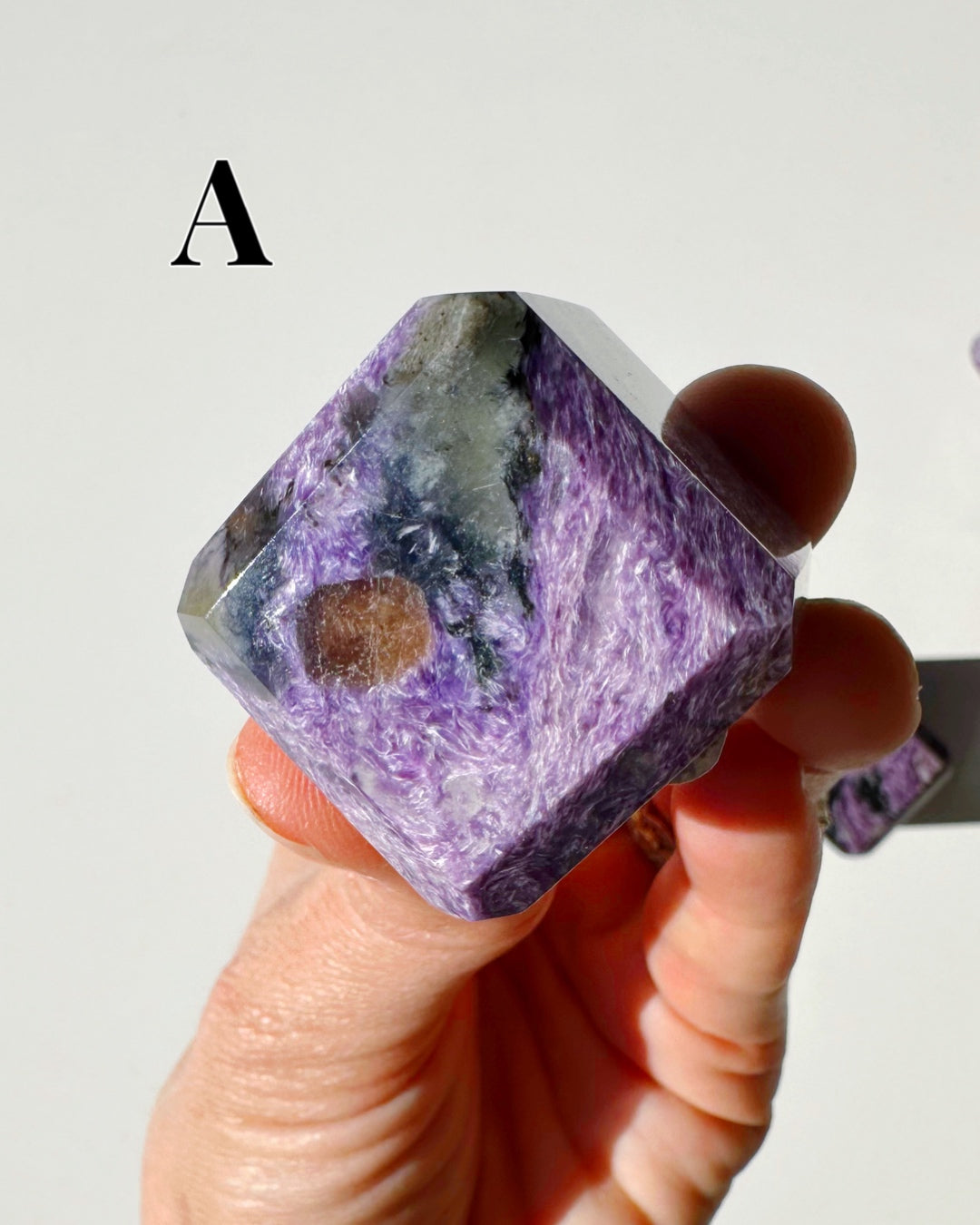 Charoite Cubes - Baltic Mermaid
