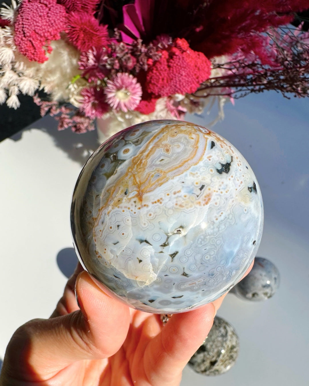 Ocean Jasper Sphere