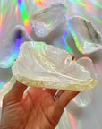 White Calcite Dish D