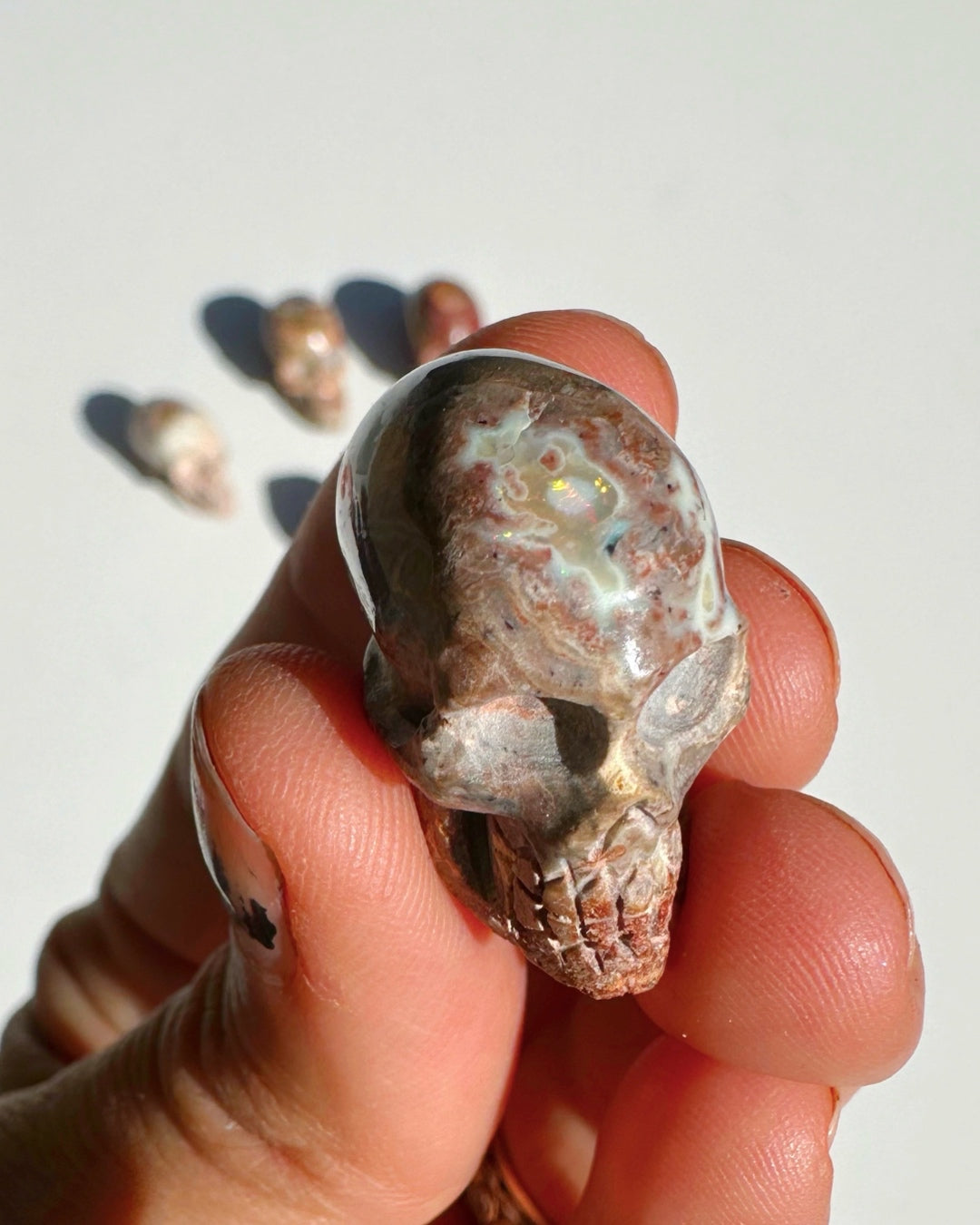 Cantera Opal Skull - Baltic Mermaid