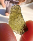 Chlum Moldavite w/ Rainbow 