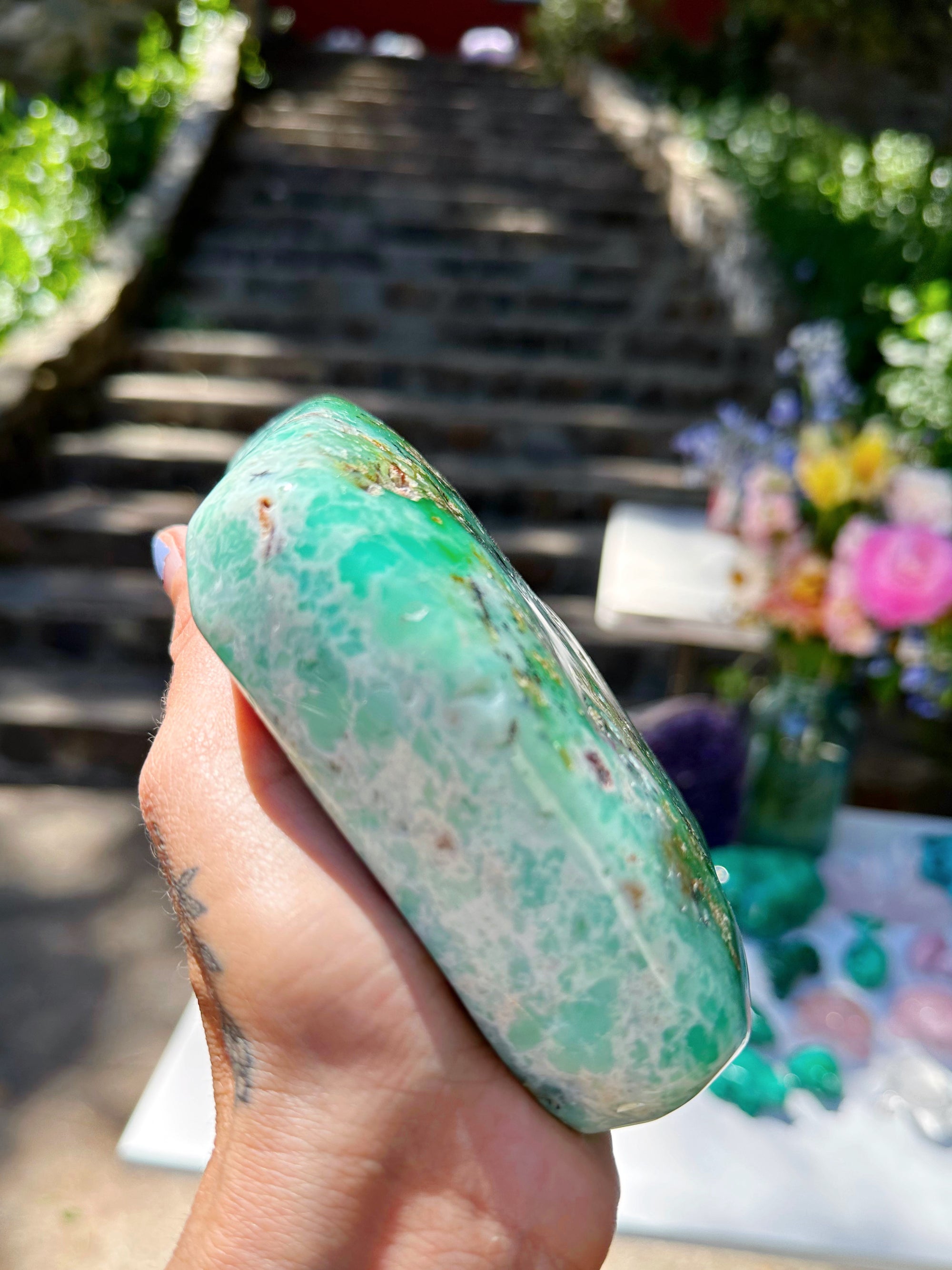 Chrysoprase Freeform - from Australian