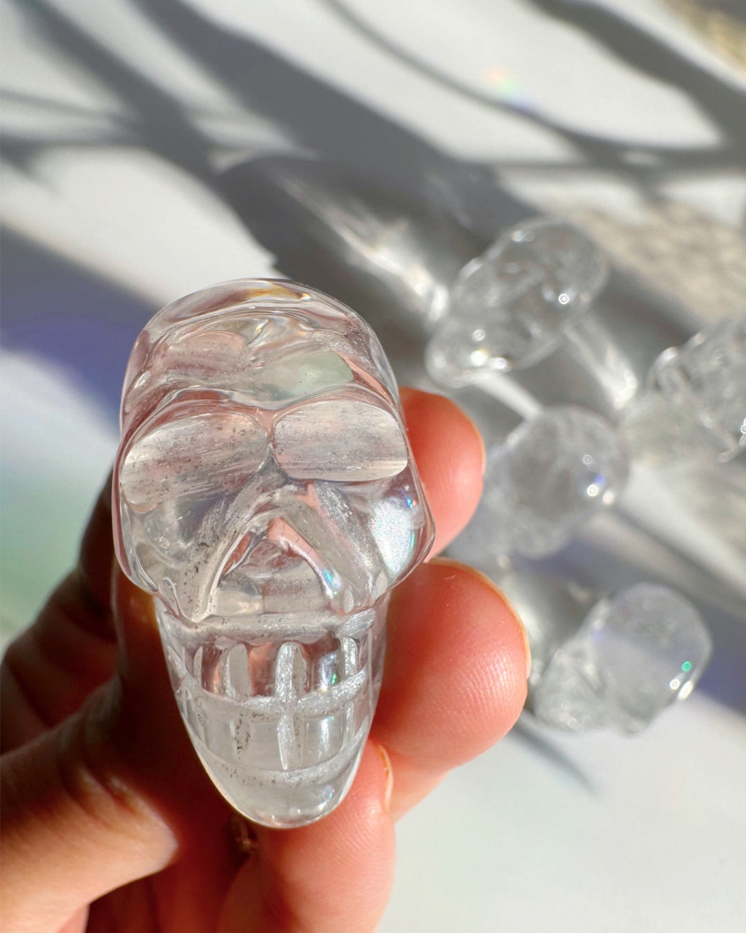 Clear Quartz Skull - Baltic Mermaid