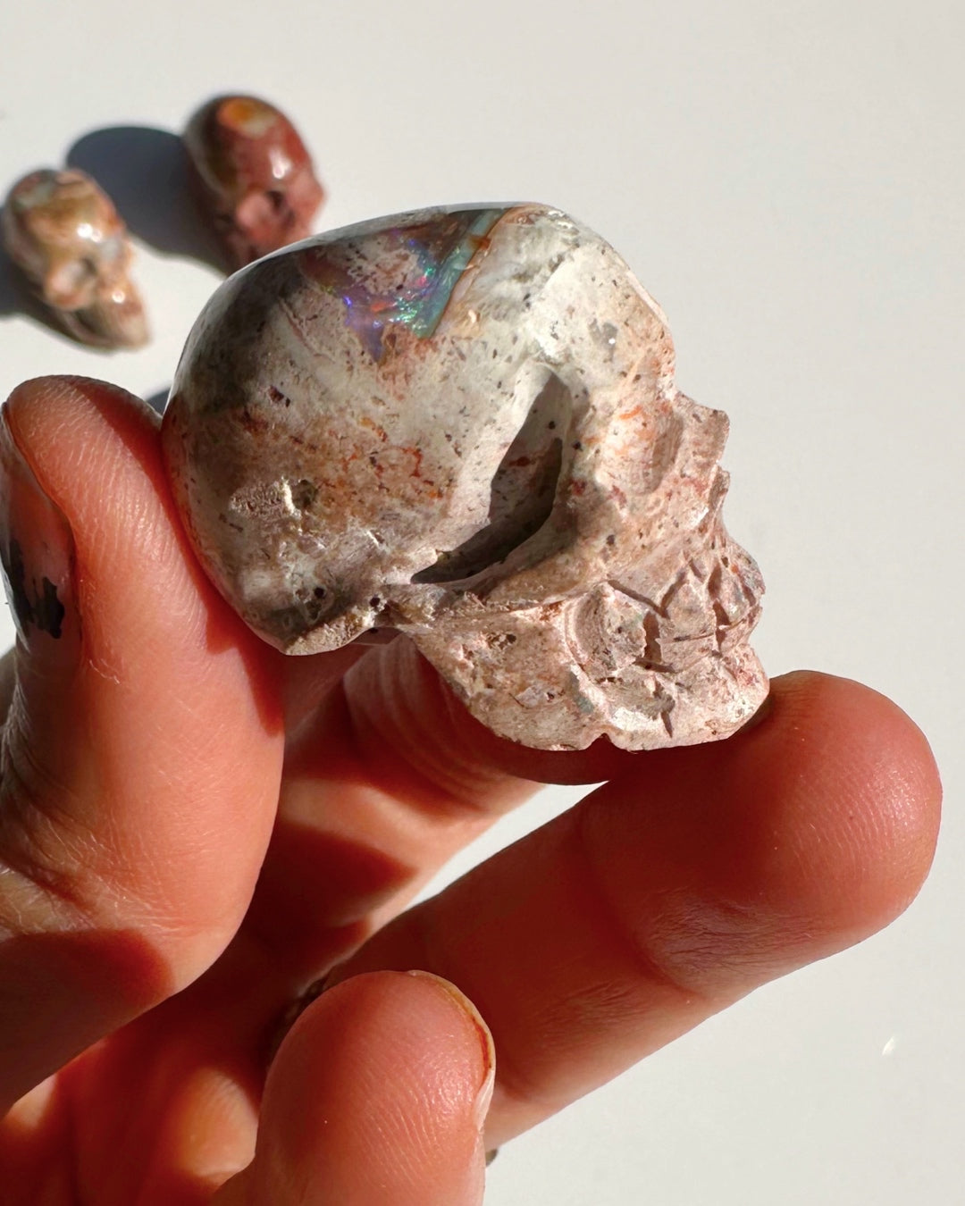 Cantera Opal Skull - Baltic Mermaid