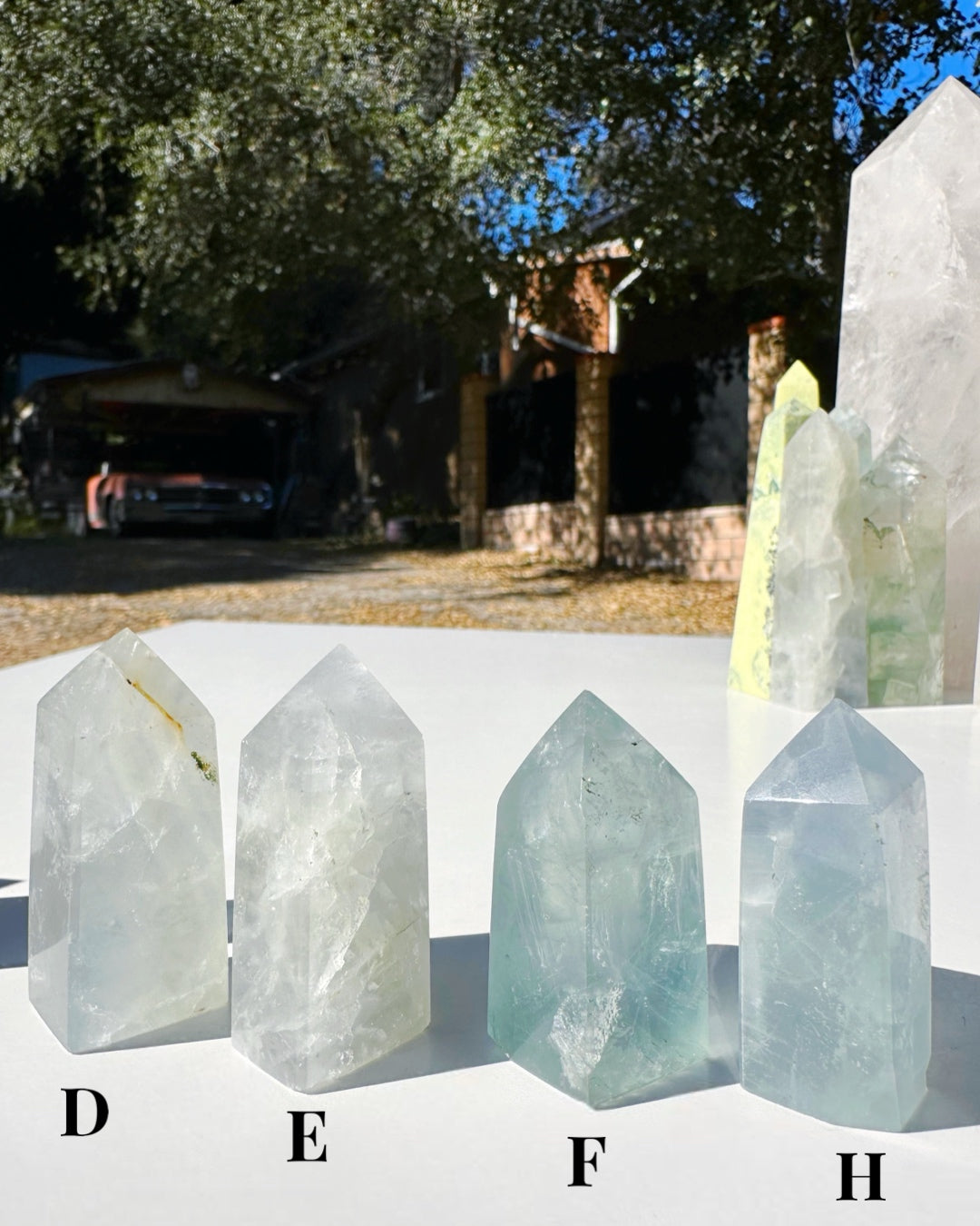 Fluorite Obelisks - Small