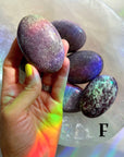 Lepidolite Palm Stones