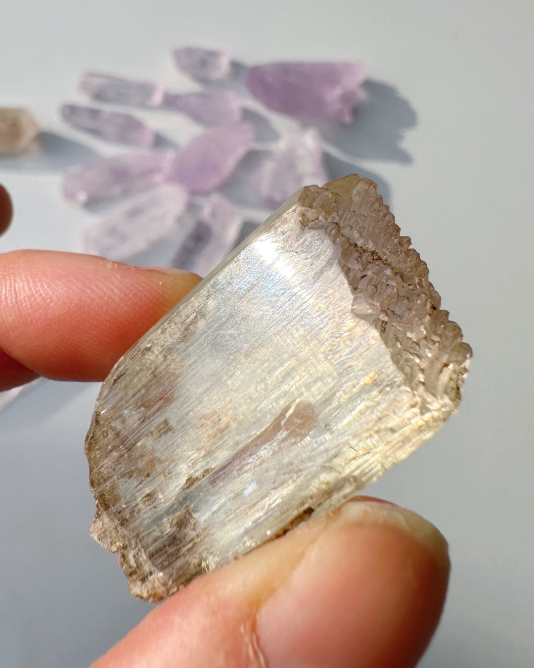 Raw Kunzite - Baltic Mermaid