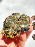 Rare Mali Green Grossular Andradite Garnet w/ Clinochlore AAA Quality Baltic Mermaid