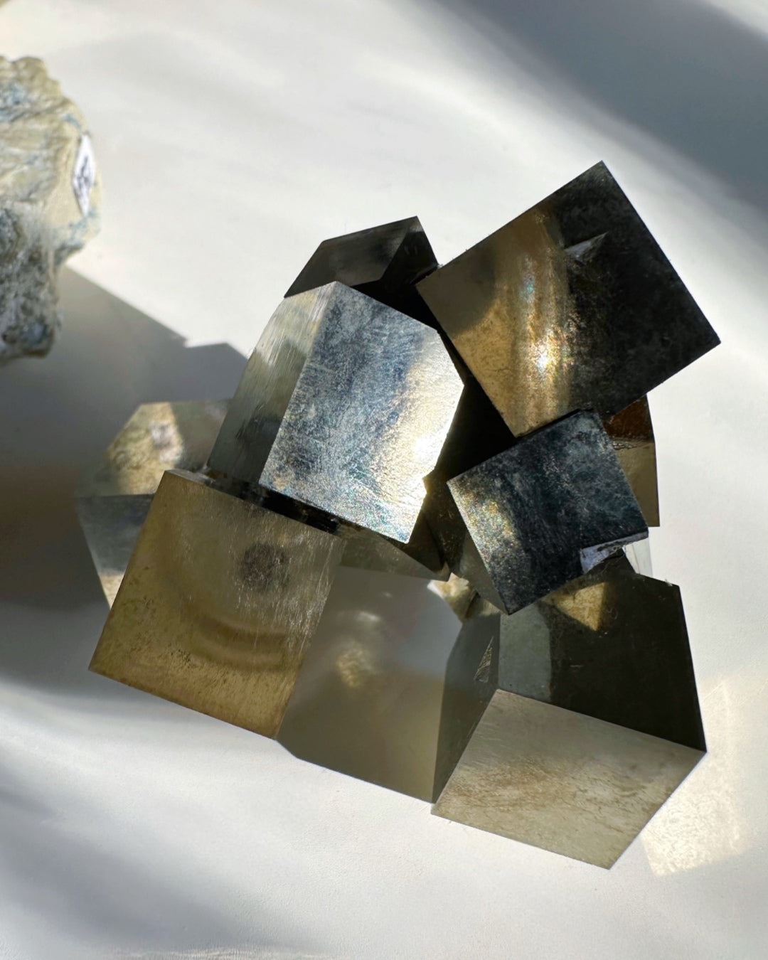 Pyrite Cube Cluster - AAA