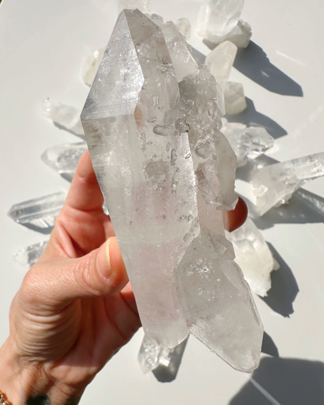 Arkansas Quartz Cluster - Baltic Mermaid