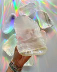 White Calcite Dish D