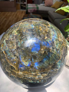 Large Labradorite Sphere from Madagascar Baltic Mermaid