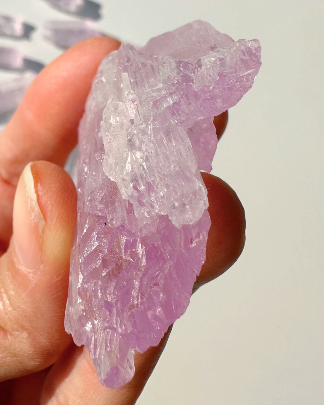 Raw Kunzite