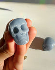 Angelite Skulls