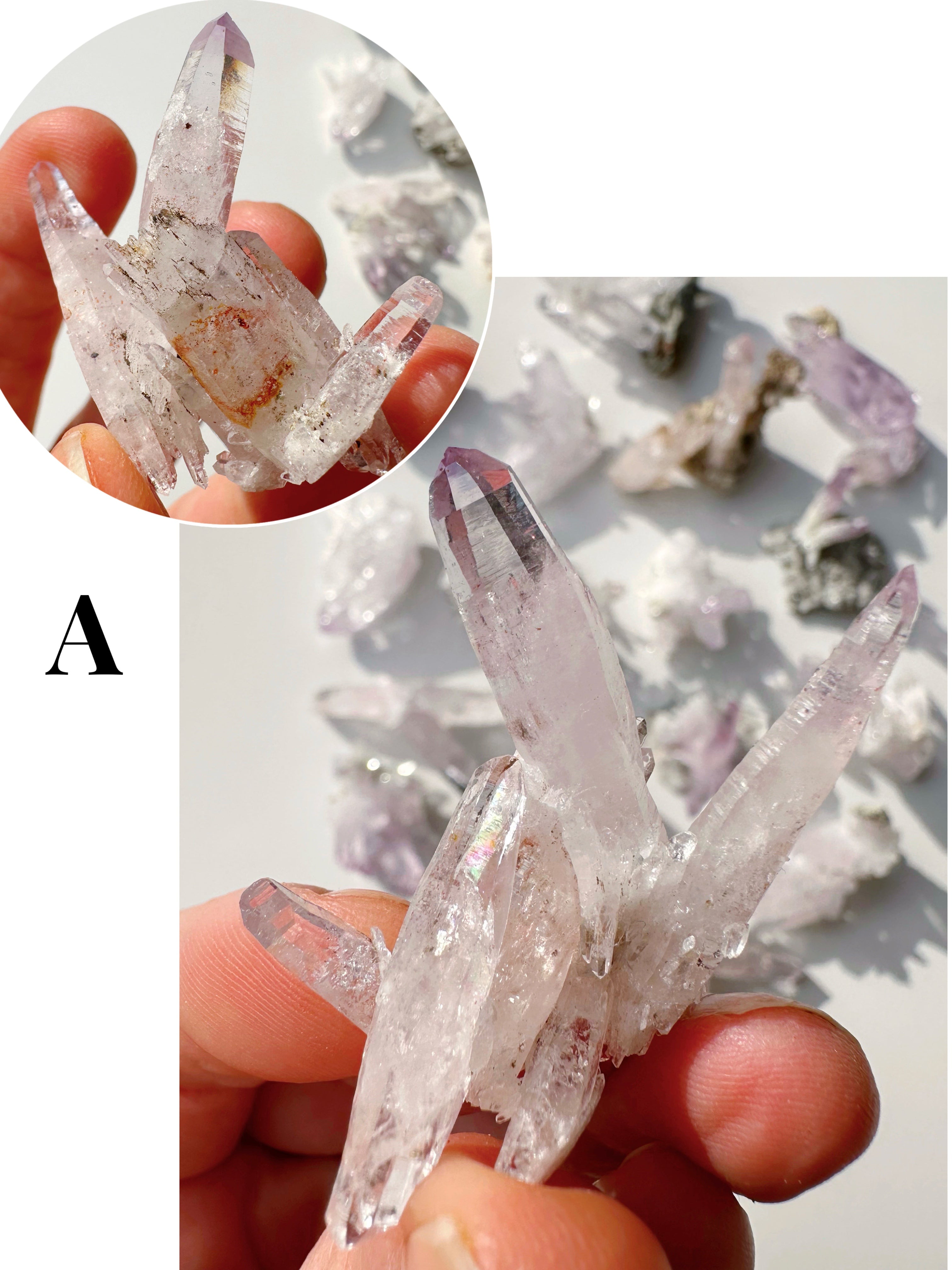 Mini Veracruz Amethyst Clusters - Baltic Mermaid