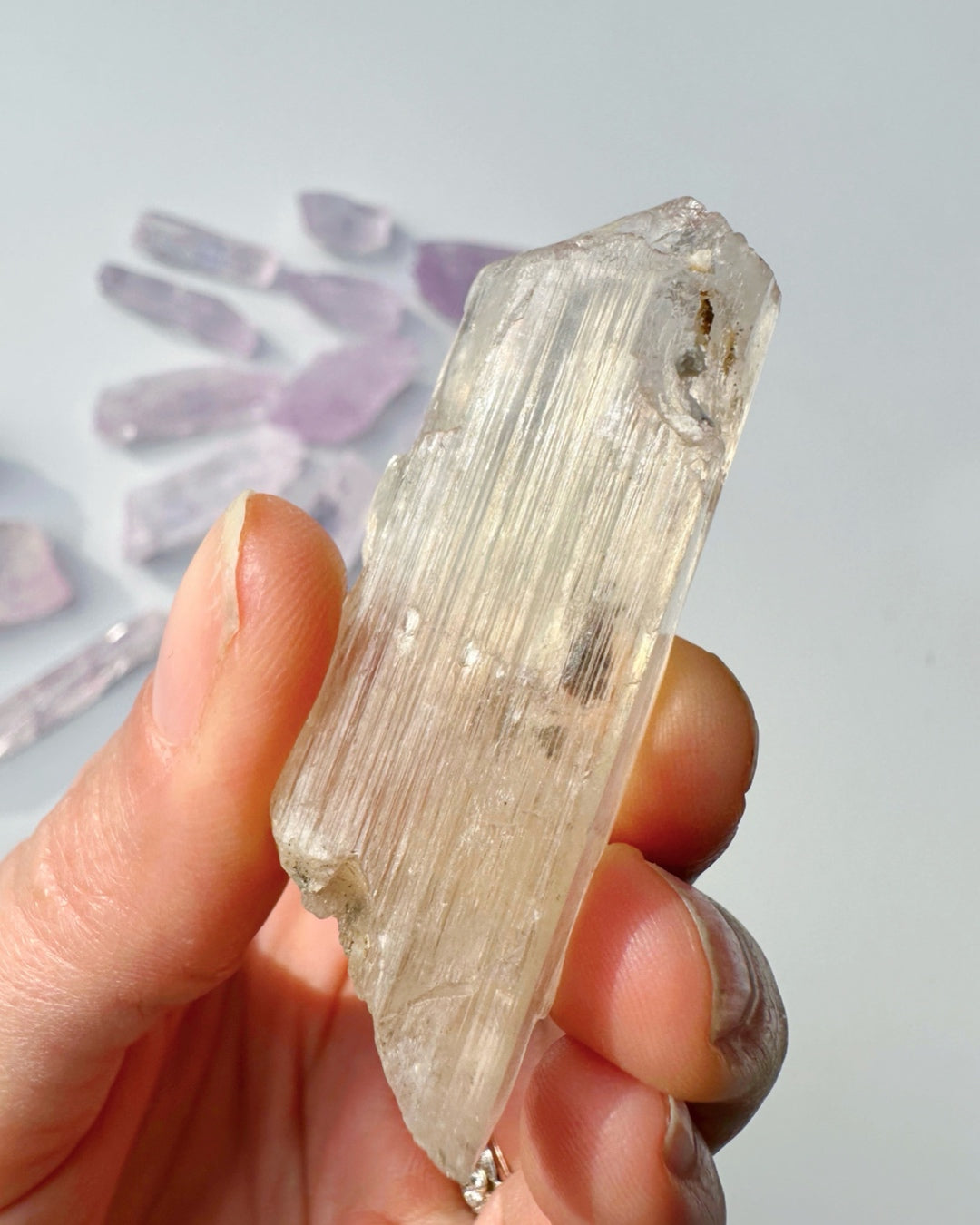 Raw Kunzite - Baltic Mermaid