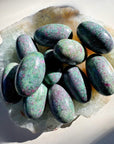 Ruby in Fuchsite Lingams