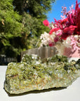 Epidote Quartz Cluster