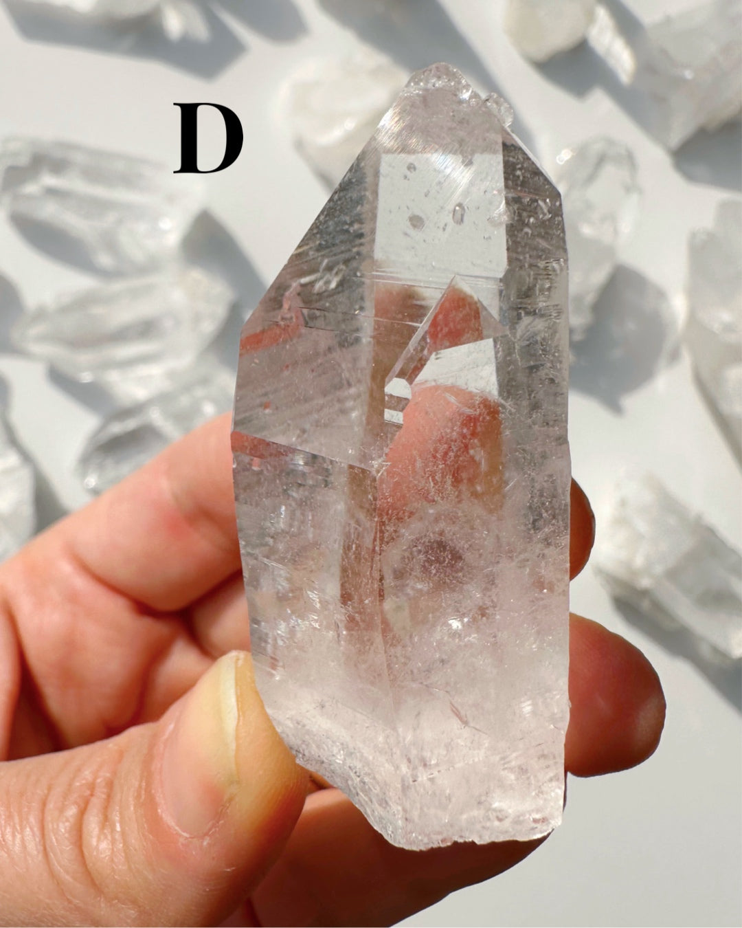 Arkansas Quartz Points - Super Clear