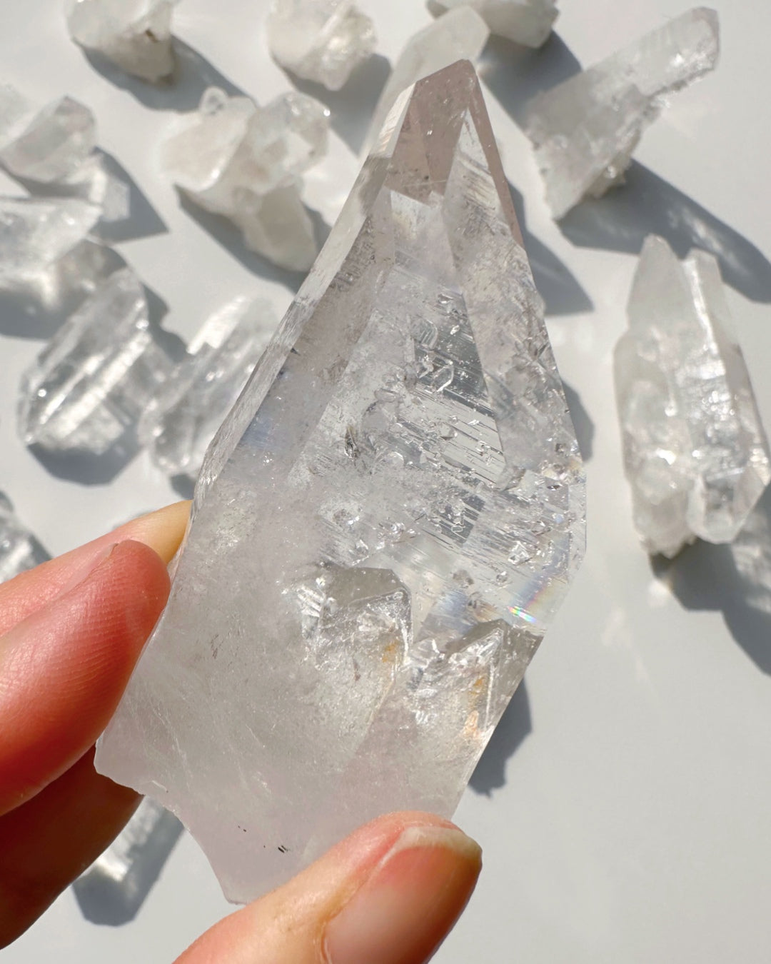 Arkansas Quartz Point A - Super Clear