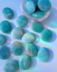 Amazonite Palm Stones