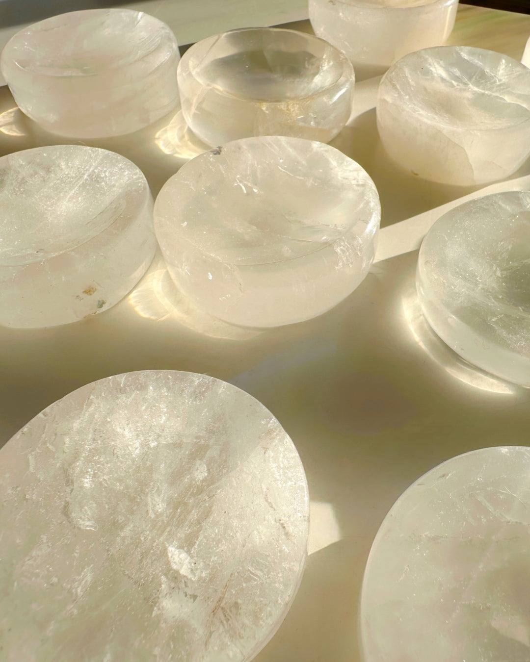 Clear Quartz Sphere Stand/Small Dish - Baltic Mermaid