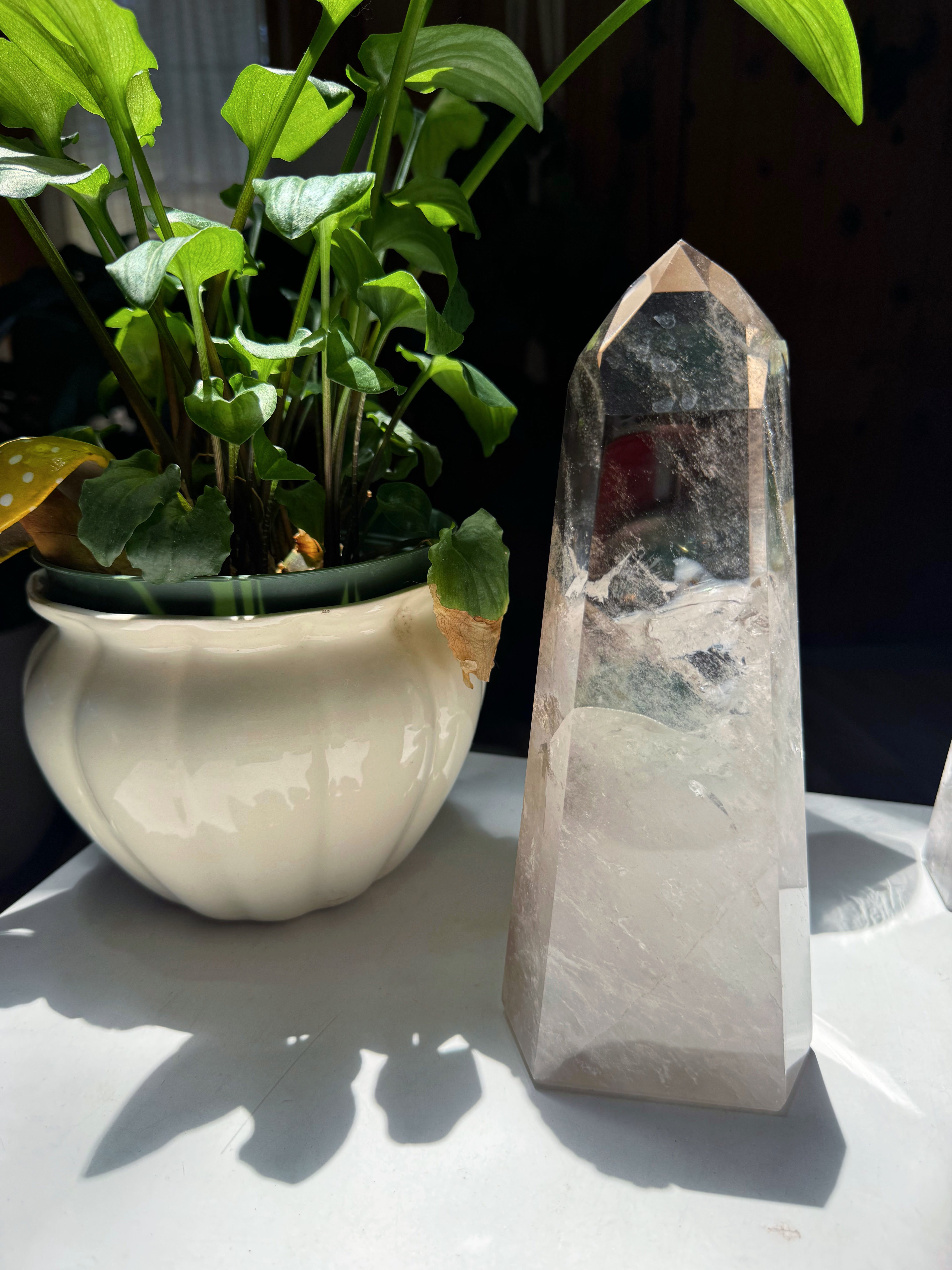 Large Smoky Quartz Tower from Brazil - AAA Baltic Mermaid