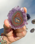 Amethyst Stalactite Slice A