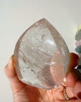 Clear Quartz Flame