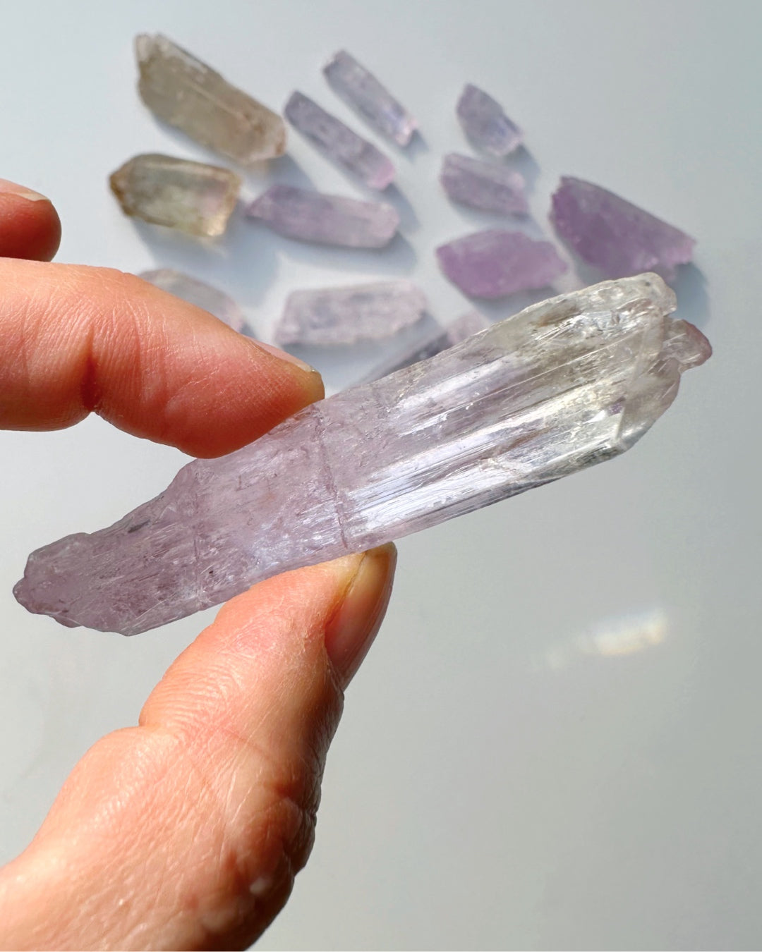 Raw Kunzite - Baltic Mermaid