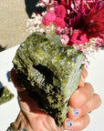 Epidote Quartz Cluster