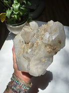 Large Double Terminated Quartz Point w/ Inclusions from Brazil Baltic Mermaid