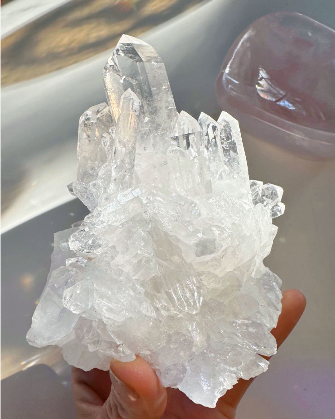 Clear Quartz Cluster