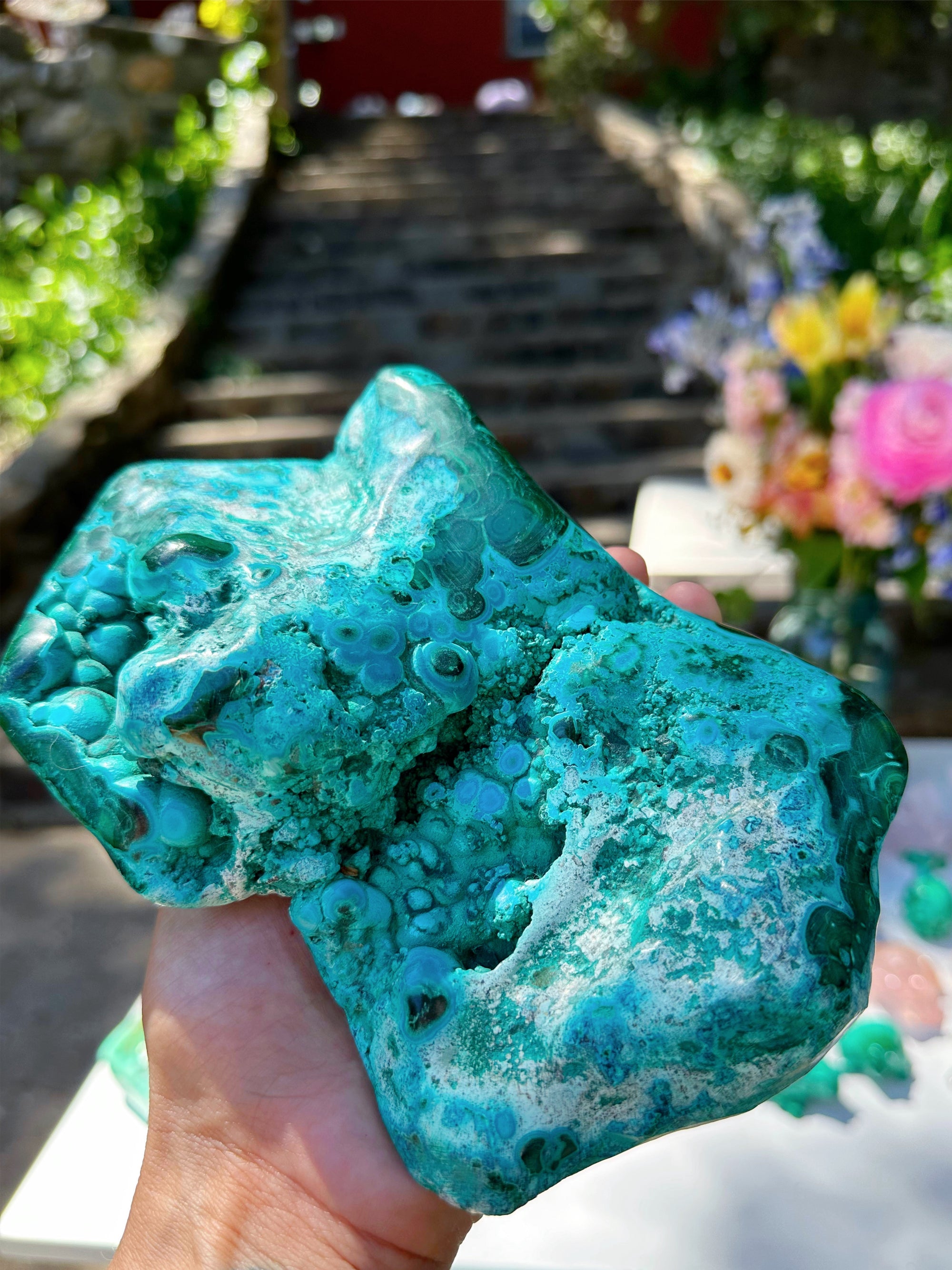 Chrysocolla w/ Malachite