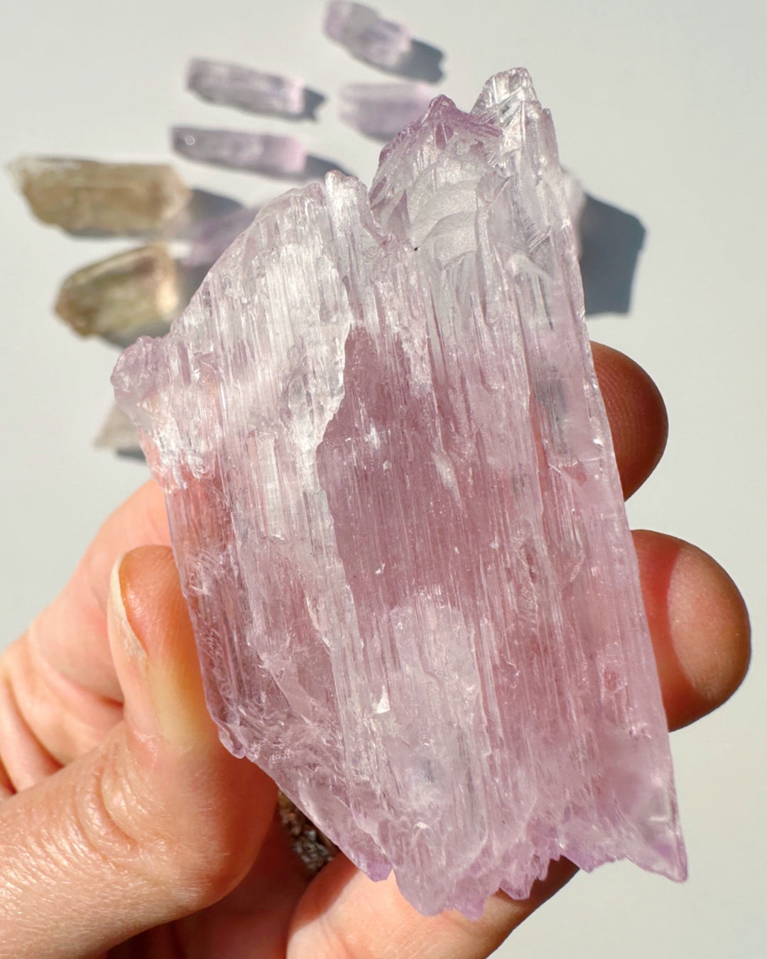 Raw Kunzite - Baltic Mermaid