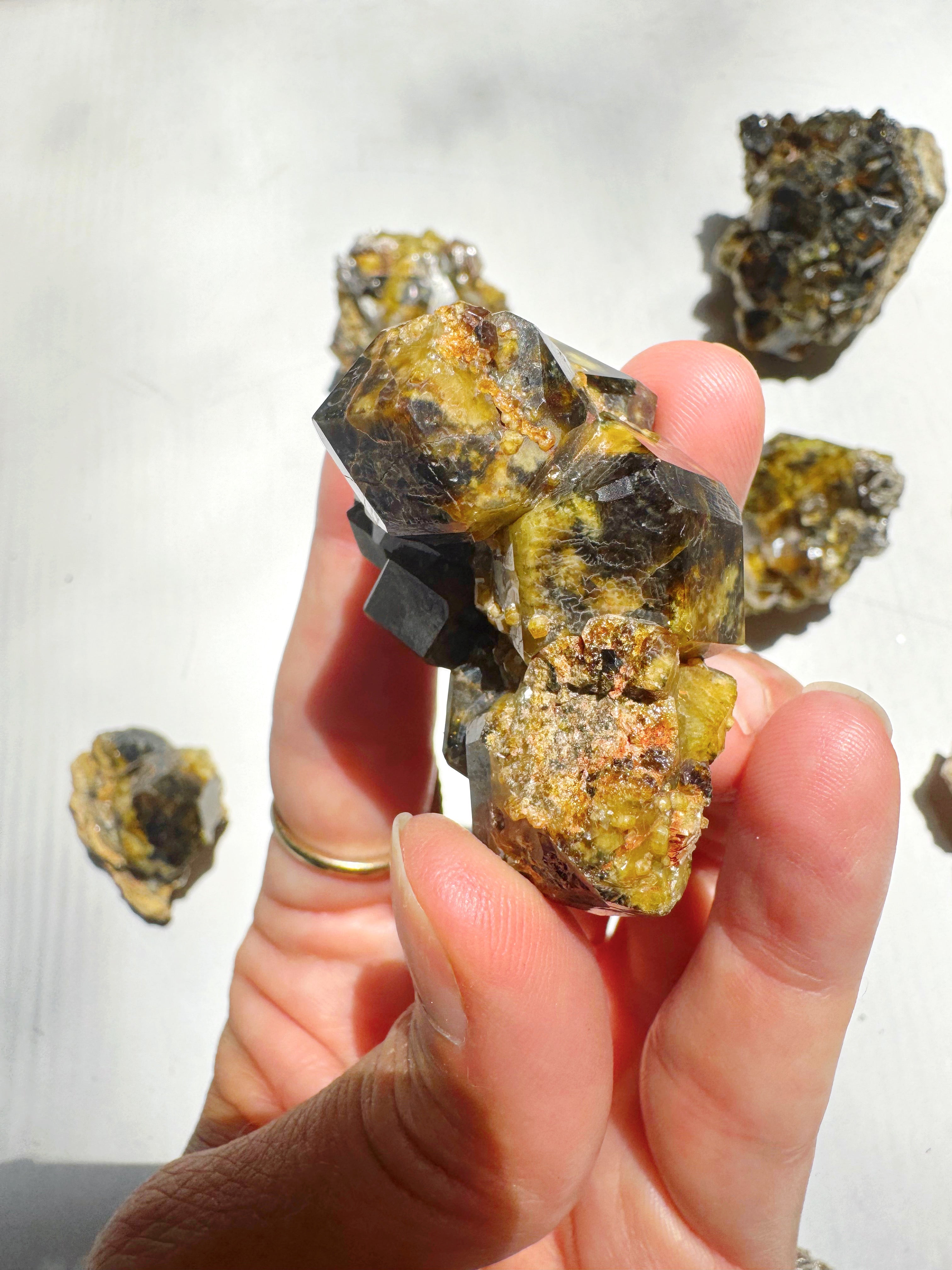 Rare Mali Green Grossular Andradite Garnet AAA Quality Baltic Mermaid